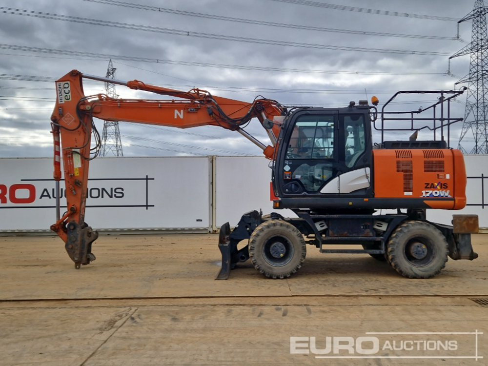 2018 Hitachi ZX170W-6 - Excavadora de ruedas: foto 2 2018 Hitachi ZX170W-6 - Excavadora de ruedas: foto 2