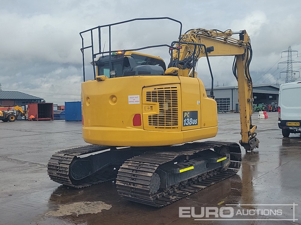 2018 Komatsu PC138US-11 - Excavadora de cadenas: foto 4 2018 Komatsu PC138US-11 - Excavadora de cadenas: foto 4