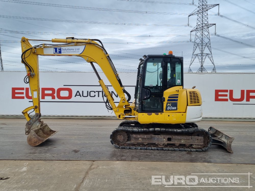 2018 Komatsu PC80MR-5 - Miniexcavadora: foto 2 2018 Komatsu PC80MR-5 - Miniexcavadora: foto 2