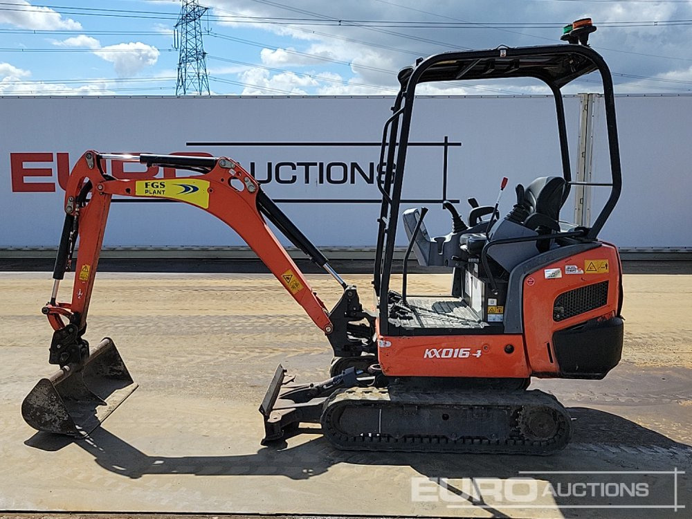 2018 Kubota KX016-4 - Miniexcavadora: foto 2 2018 Kubota KX016-4 - Miniexcavadora: foto 2