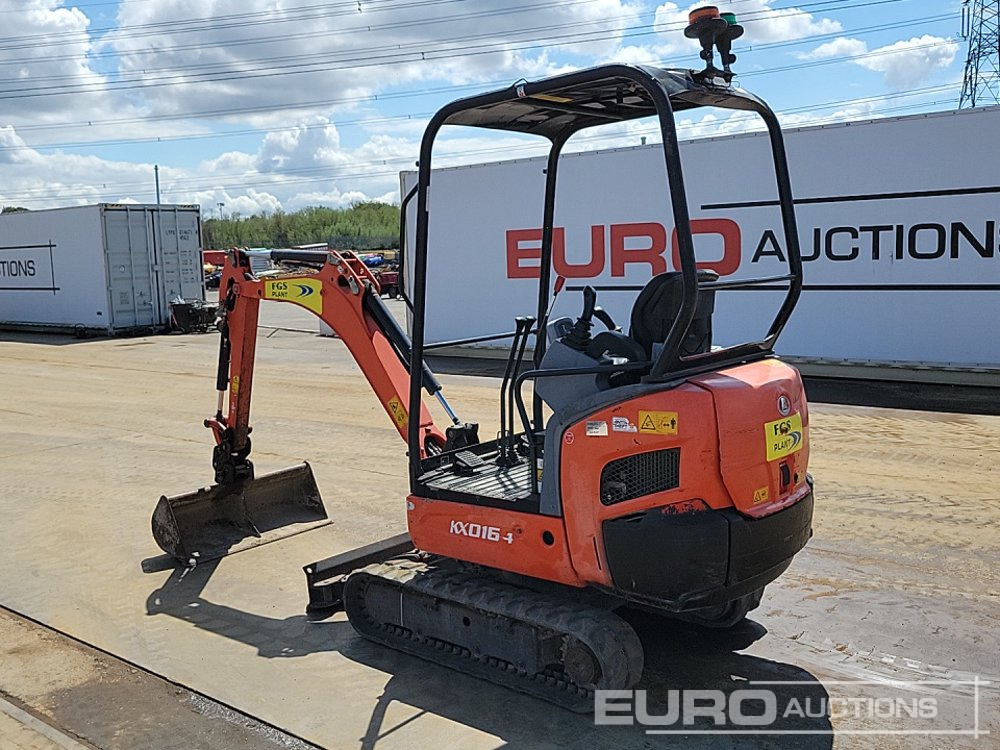 2018 Kubota KX016-4 - Miniexcavadora: foto 3 2018 Kubota KX016-4 - Miniexcavadora: foto 3