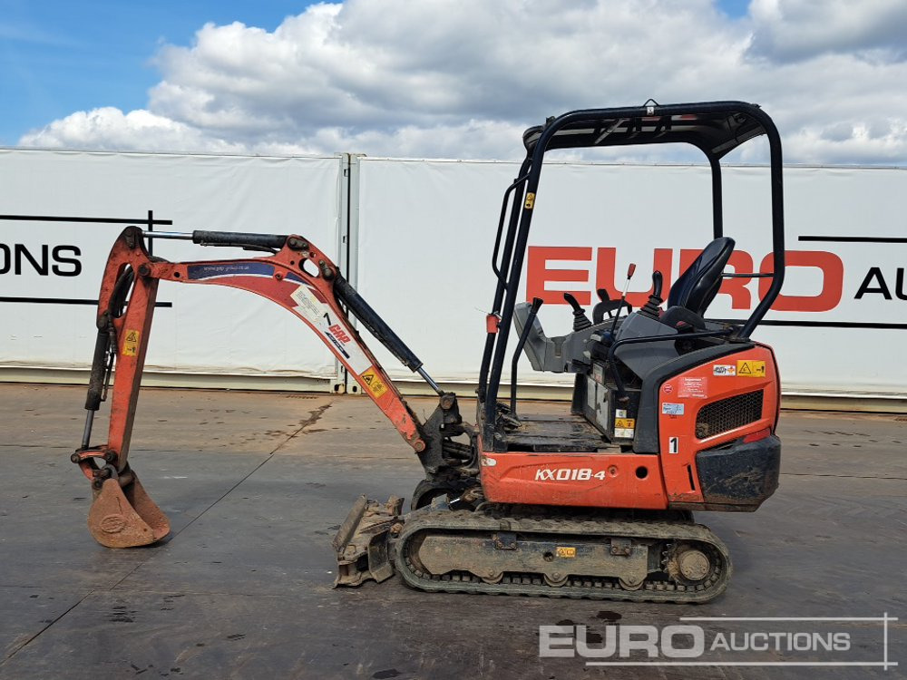 2018 Kubota KX018-4 - Miniexcavadora: foto 2 2018 Kubota KX018-4 - Miniexcavadora: foto 2