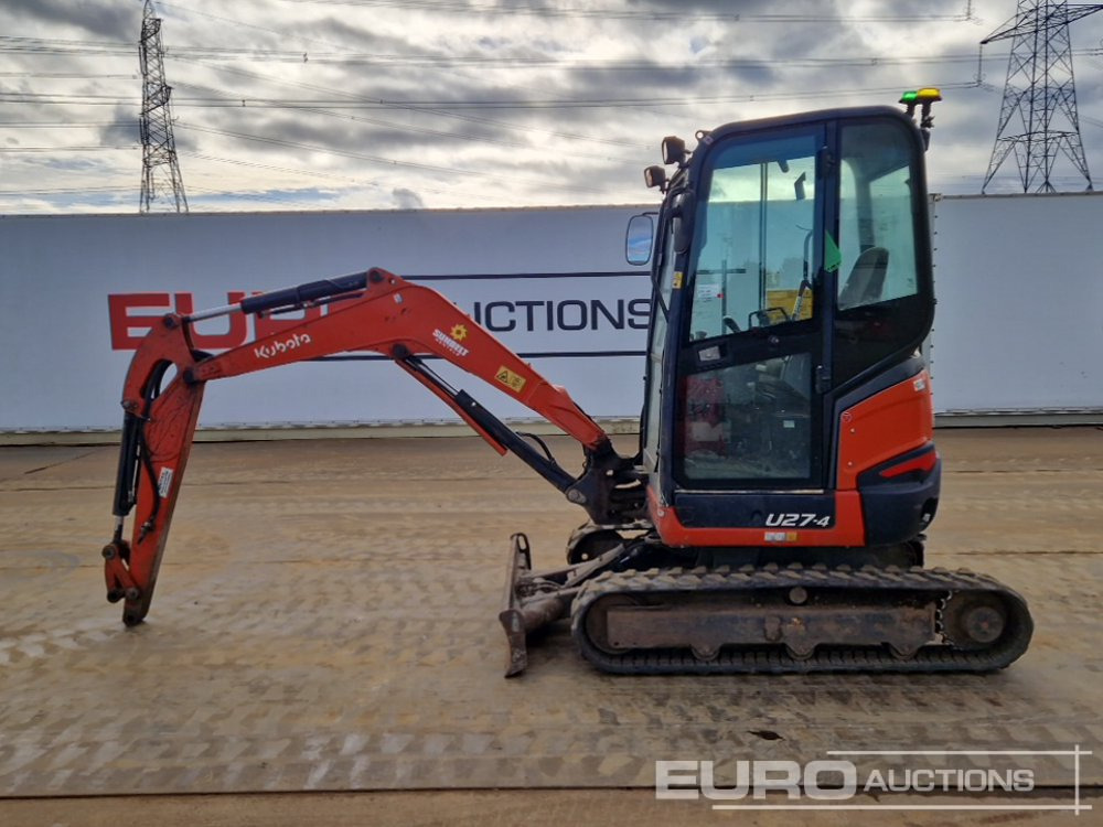 2018 Kubota U27-4 - Miniexcavadora: foto 2 2018 Kubota U27-4 - Miniexcavadora: foto 2