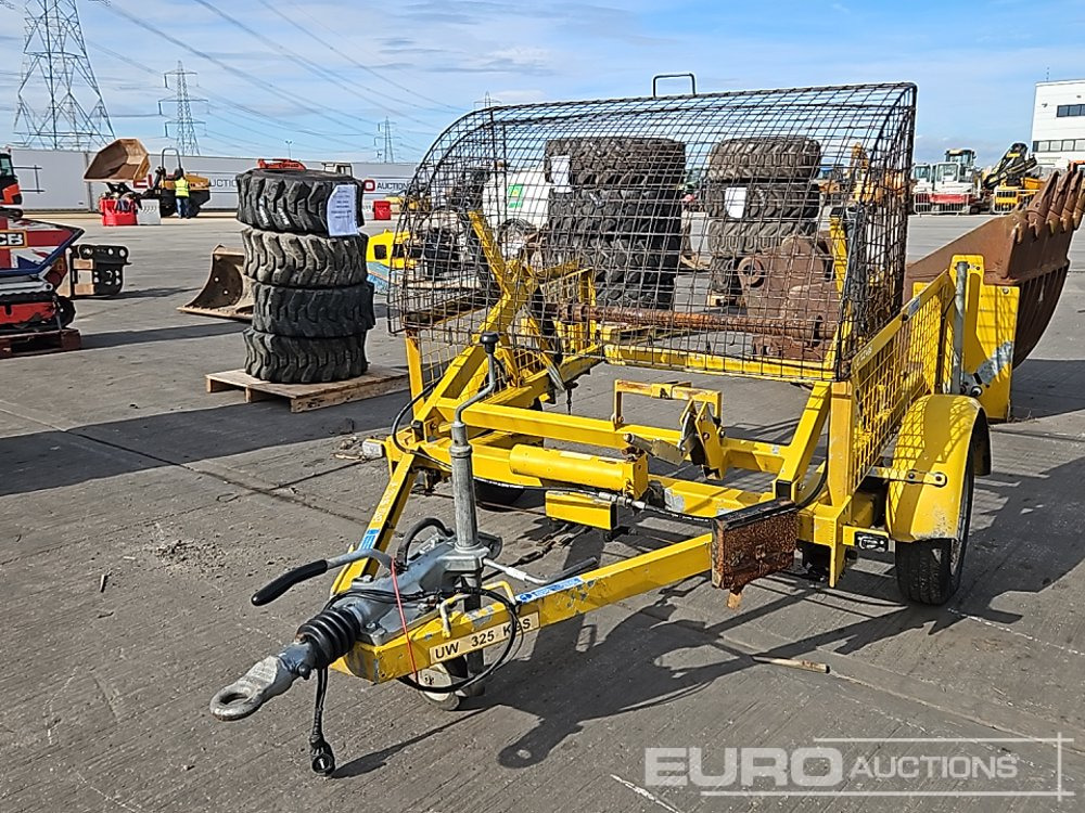 2018 Seb International 1 Ton - Remolque porta maquinaria: foto 1 2018 Seb International 1 Ton - Remolque porta maquinaria: foto 1