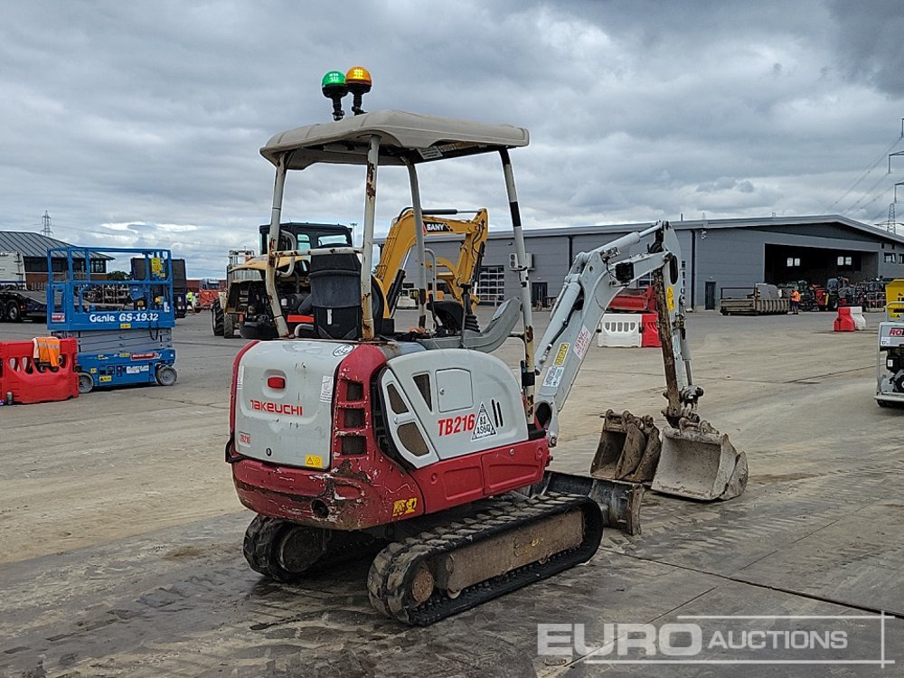2018 Takeuchi TB216 - Miniexcavadora: foto 5 2018 Takeuchi TB216 - Miniexcavadora: foto 5