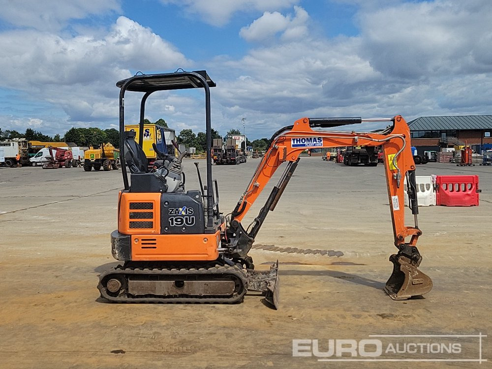Miniexcavadora 2019 Hitachi ZX19U-5A YR: foto 6