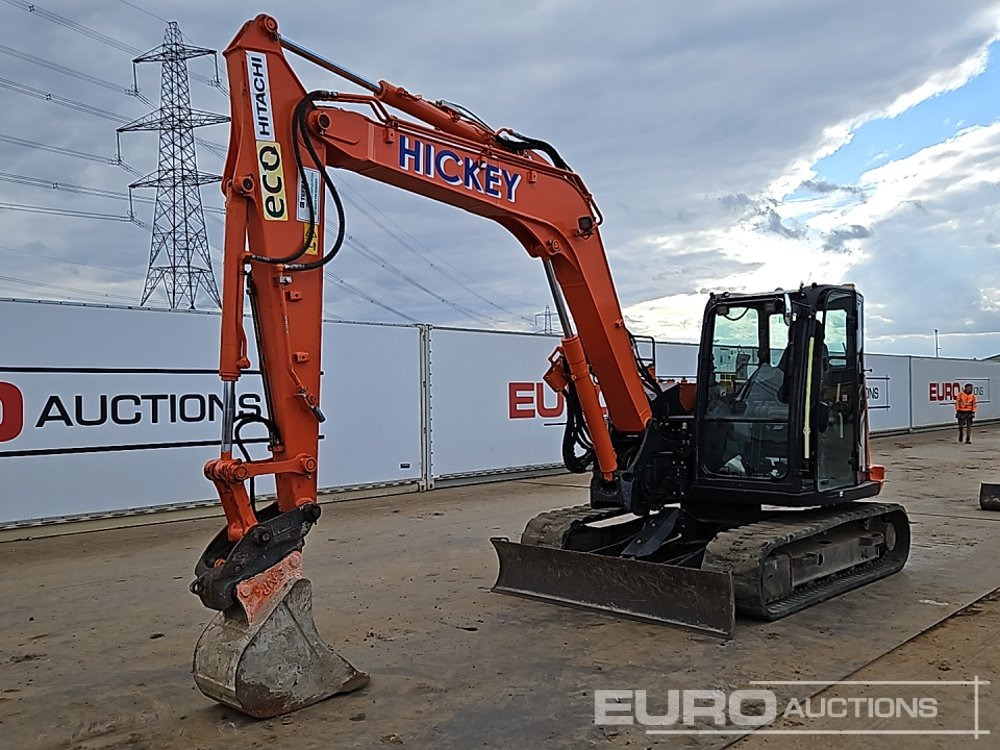 2019 Hitachi ZX85USB-6 - Miniexcavadora: foto 1 2019 Hitachi ZX85USB-6 - Miniexcavadora: foto 1