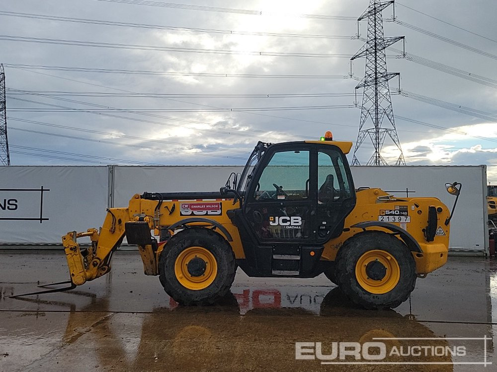 2019 JCB 540-140 Hi Viz - Manipulador telescópico: foto 2 2019 JCB 540-140 Hi Viz - Manipulador telescópico: foto 2