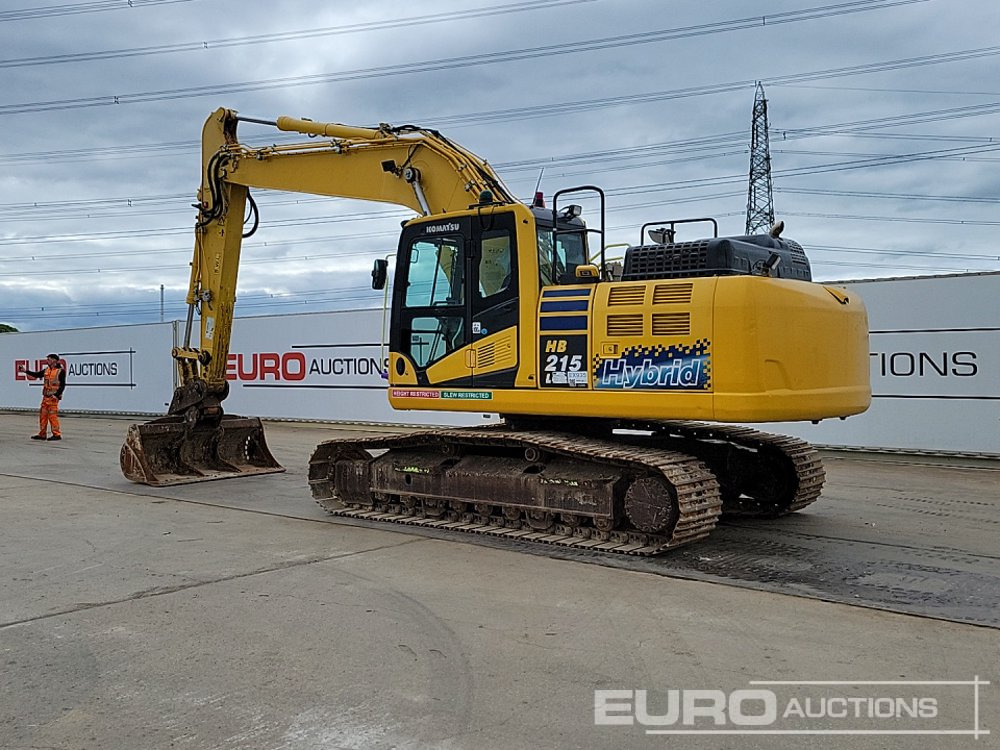 2019 Komatsu HB215LC-3 - Excavadora de cadenas: foto 3 2019 Komatsu HB215LC-3 - Excavadora de cadenas: foto 3