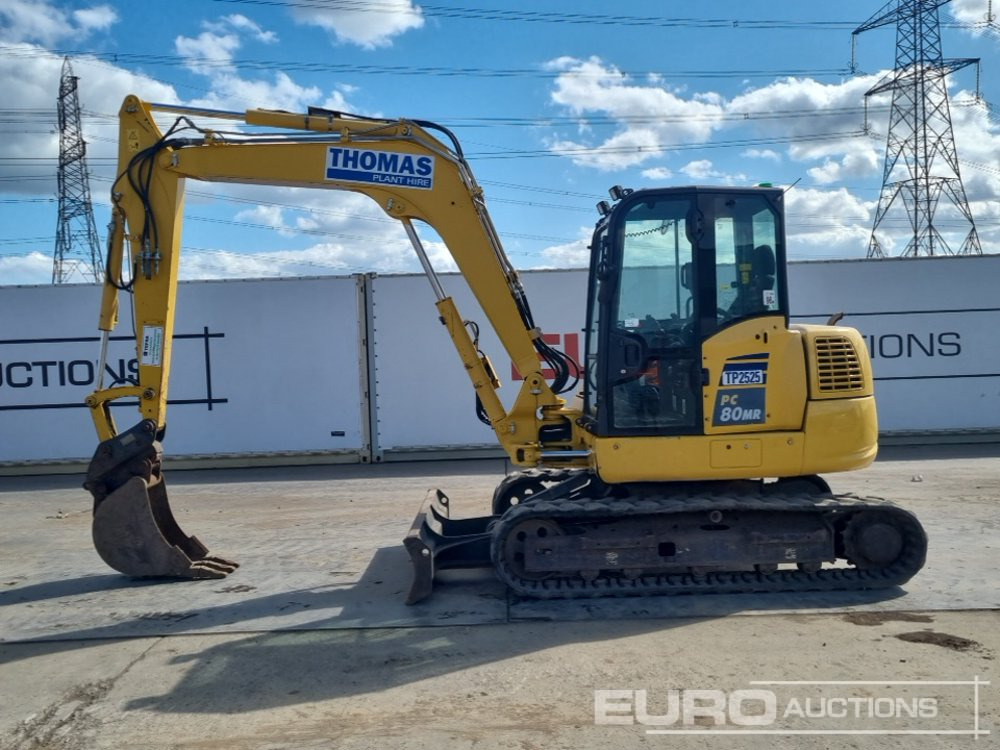 2019 Komatsu PC80MR-5 - Miniexcavadora: foto 2 2019 Komatsu PC80MR-5 - Miniexcavadora: foto 2