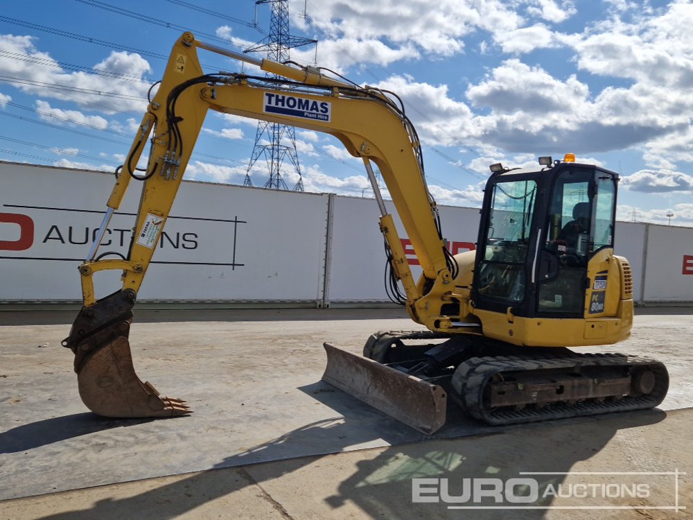 2019 Komatsu PC80MR-5 - Miniexcavadora: foto 1 2019 Komatsu PC80MR-5 - Miniexcavadora: foto 1