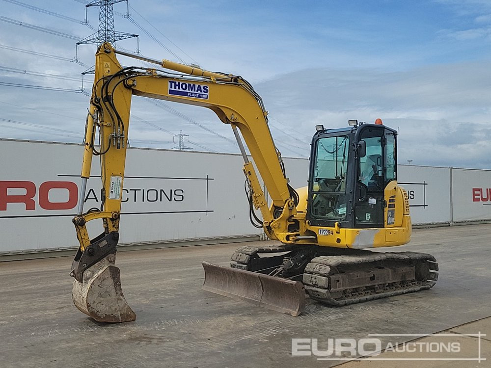 2019 Komatsu PC80MR-5 - Miniexcavadora: foto 1 2019 Komatsu PC80MR-5 - Miniexcavadora: foto 1