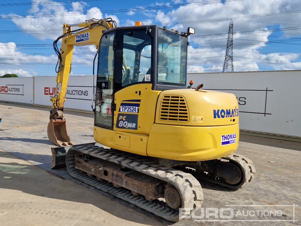 2019 Komatsu PC80MR-5 - Miniexcavadora: foto 3 2019 Komatsu PC80MR-5 - Miniexcavadora: foto 3