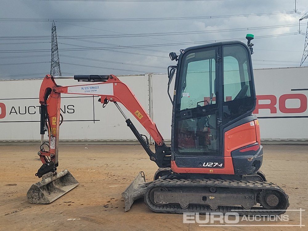 2019 Kubota U27-4 - Miniexcavadora: foto 2 2019 Kubota U27-4 - Miniexcavadora: foto 2