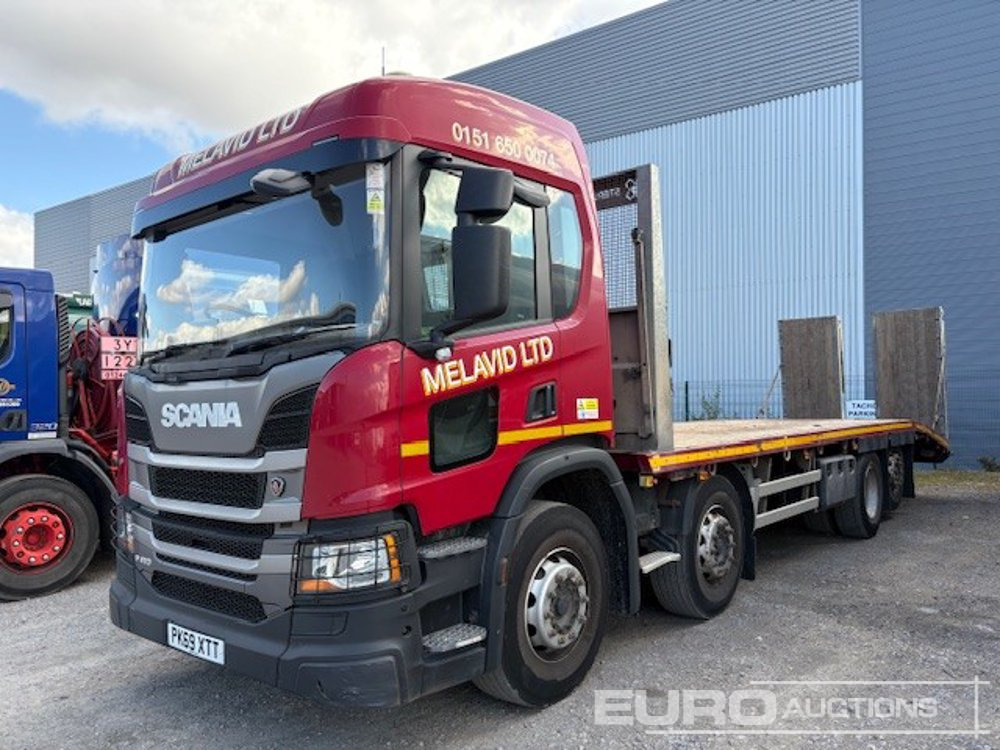2019 Scania P410 - Camión caja abierta: foto 1 2019 Scania P410 - Camión caja abierta: foto 1