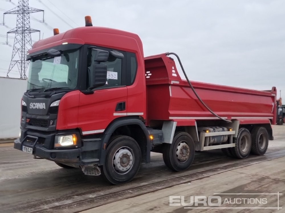 2019 Scania P410XT - Camión volquete: foto 1 2019 Scania P410XT - Camión volquete: foto 1