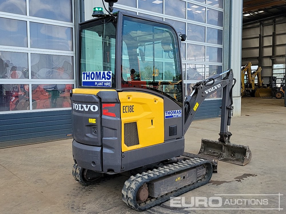 2019 Volvo EC18E - Miniexcavadora: foto 5 2019 Volvo EC18E - Miniexcavadora: foto 5