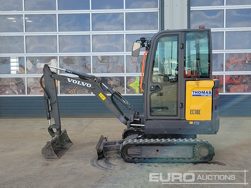 2019 Volvo EC18E - Miniexcavadora: foto 2 2019 Volvo EC18E - Miniexcavadora: foto 2