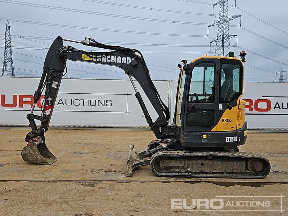 2019 Volvo ECR58D - Miniexcavadora: foto 2 2019 Volvo ECR58D - Miniexcavadora: foto 2