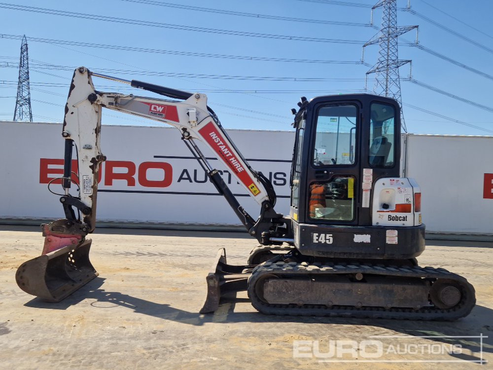 2020 Bobcat E45 - Miniexcavadora: foto 2 2020 Bobcat E45 - Miniexcavadora: foto 2
