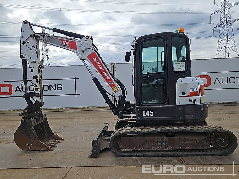 2020 Bobcat E45 - Miniexcavadora: foto 2 2020 Bobcat E45 - Miniexcavadora: foto 2