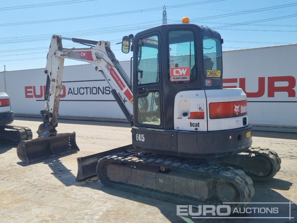 2020 Bobcat E45 - Miniexcavadora: foto 3 2020 Bobcat E45 - Miniexcavadora: foto 3