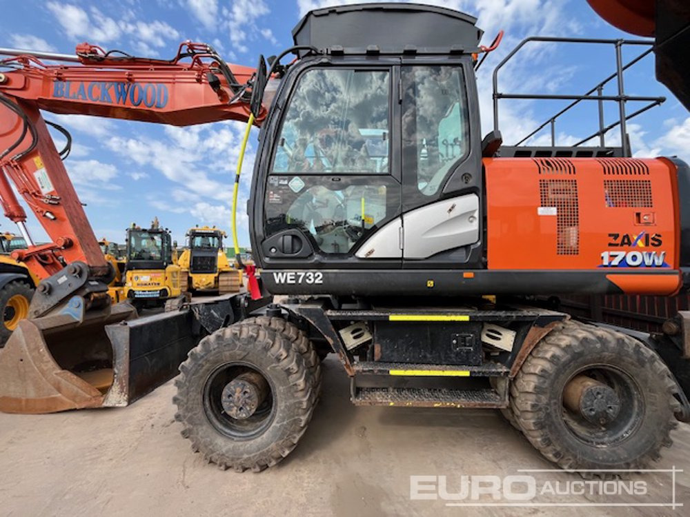 2020 Hitachi ZX170W-6 - Excavadora de ruedas: foto 2 2020 Hitachi ZX170W-6 - Excavadora de ruedas: foto 2