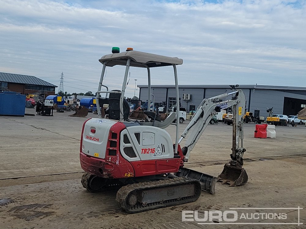 2020 Takeuchi TB216 - Miniexcavadora: foto 5 2020 Takeuchi TB216 - Miniexcavadora: foto 5