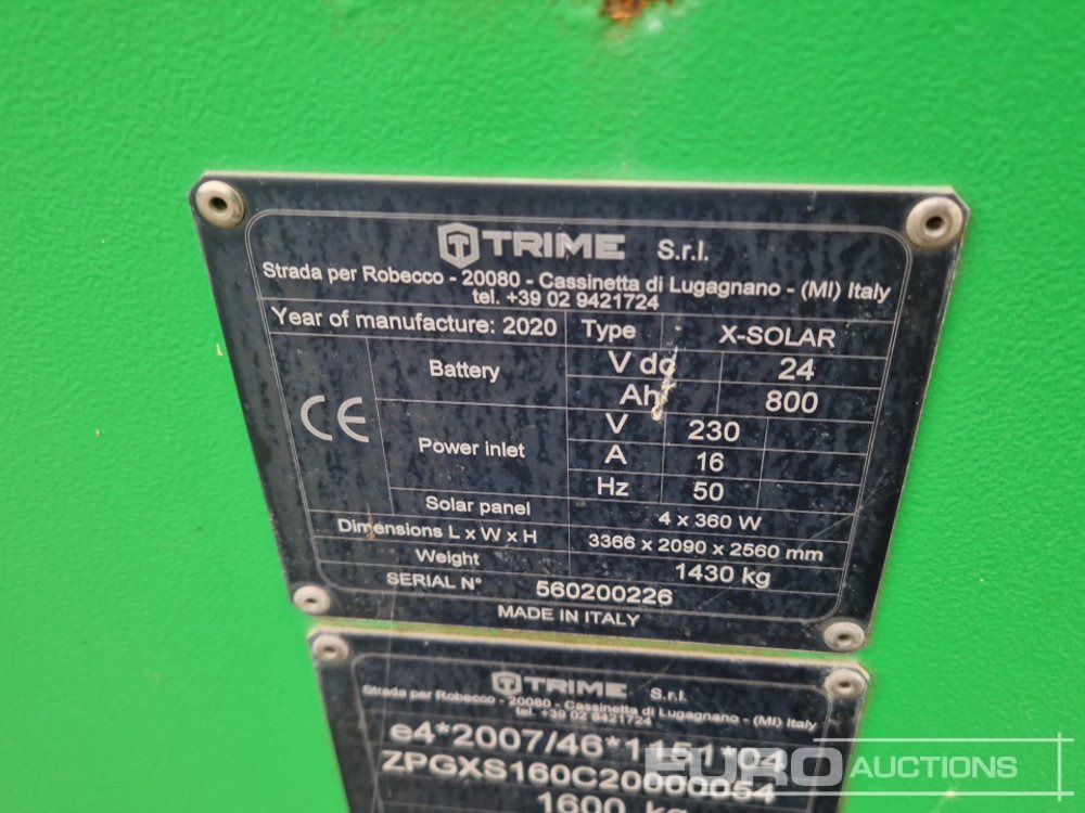 Torre de iluminación 2020 Trime X SOLAR: foto 31
