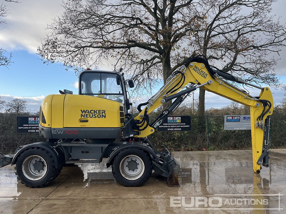 2020 Wacker Neuson EW100 - Excavadora de ruedas: foto 3 2020 Wacker Neuson EW100 - Excavadora de ruedas: foto 3