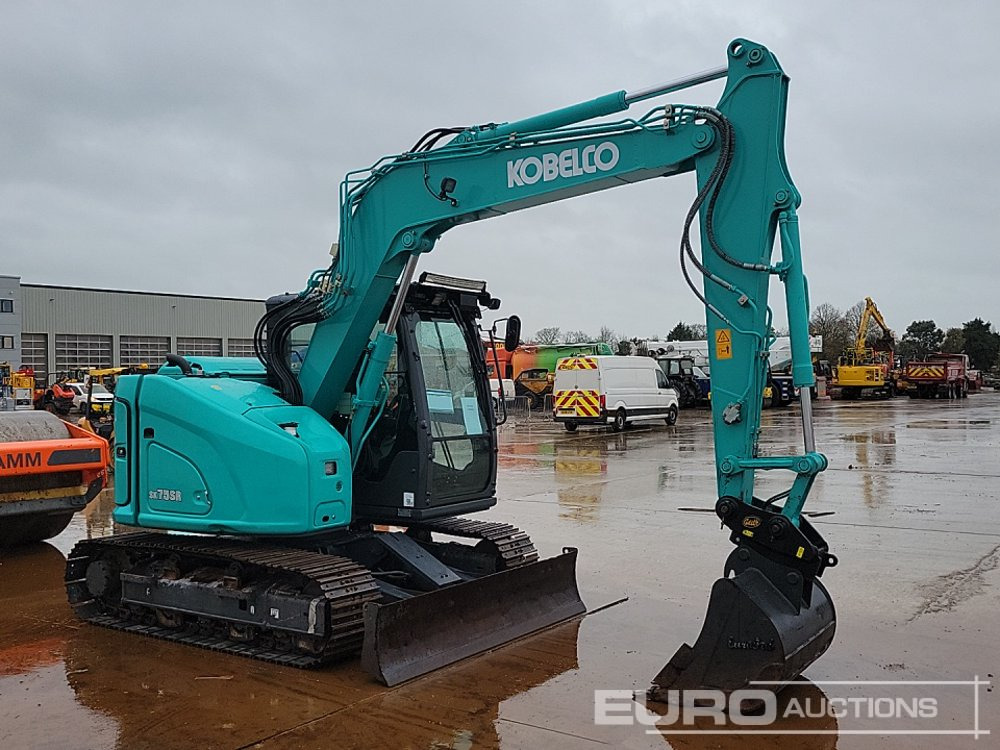 Miniexcavadora 2021 Kobelco SK75SR-7: foto 7