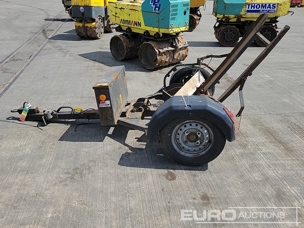 2021 Mecalac Single Axle Trailer to suit Pedestrian Roller - Construcción de carreteras: foto 2 2021 Mecalac Single Axle Trailer to suit Pedestrian Roller - Construcción de carreteras: foto 2