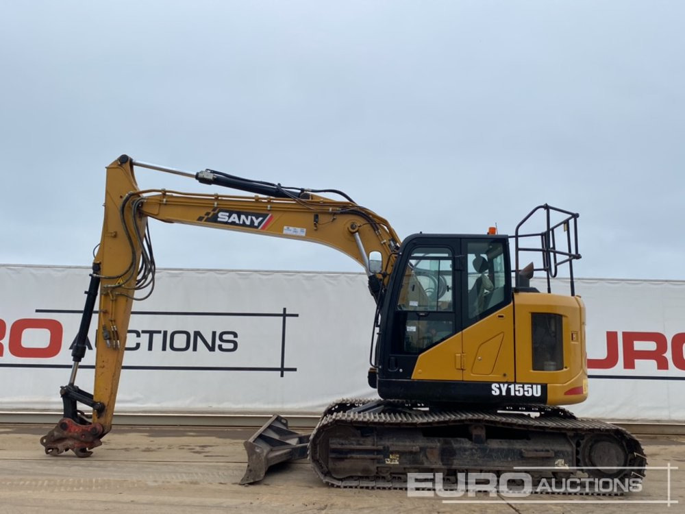 2021 Sany SY155U - Excavadora de cadenas: foto 2 2021 Sany SY155U - Excavadora de cadenas: foto 2