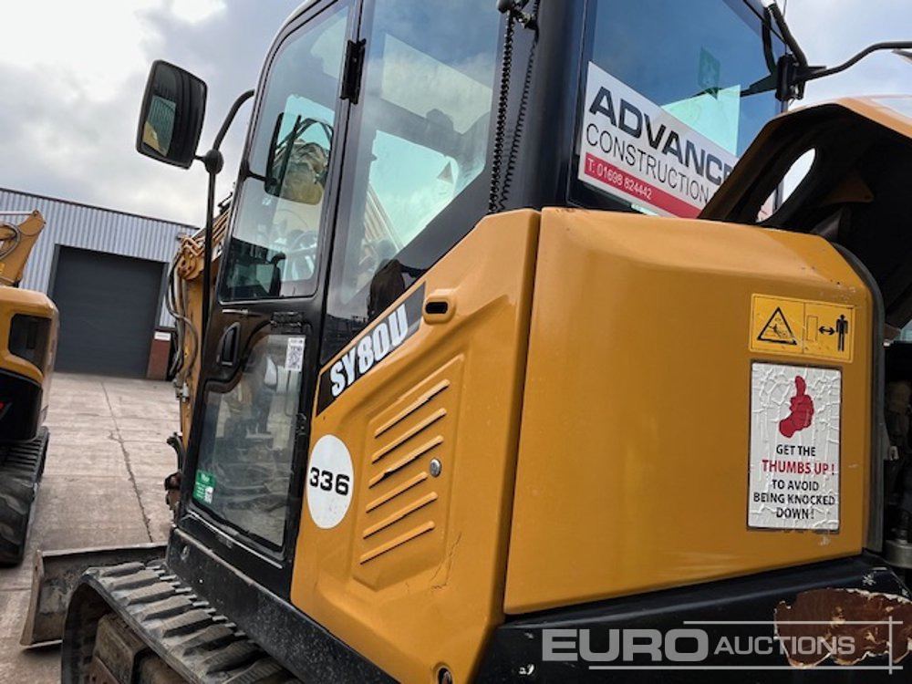 2021 Sany SY80U - Miniexcavadora: foto 5 2021 Sany SY80U - Miniexcavadora: foto 5