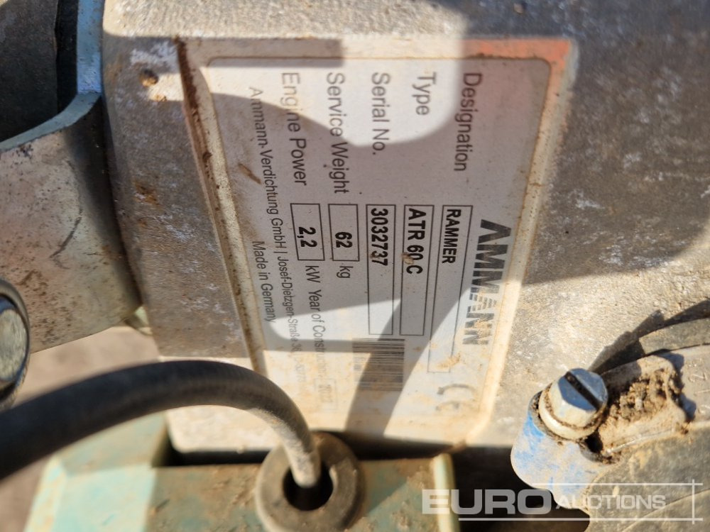 Construcción de carreteras 2022 Ammann ATR60C: foto 16