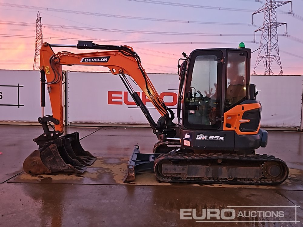 2022 Develon DX55R-7 - Miniexcavadora: foto 2 2022 Develon DX55R-7 - Miniexcavadora: foto 2