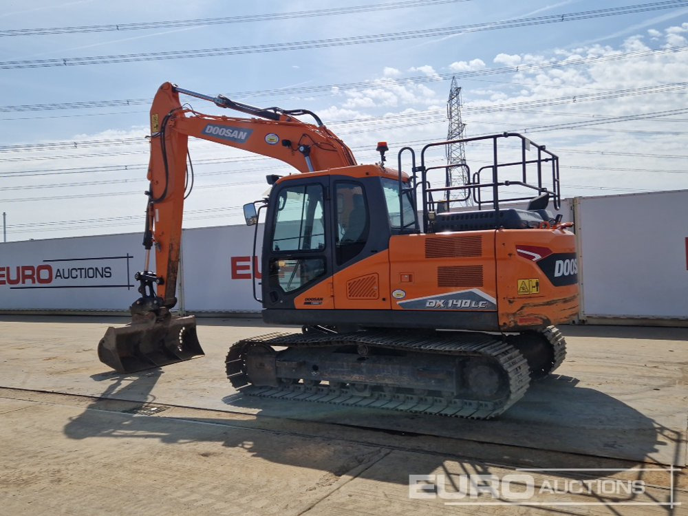 2022 Doosan DX140LC-7 - Excavadora de cadenas: foto 3 2022 Doosan DX140LC-7 - Excavadora de cadenas: foto 3