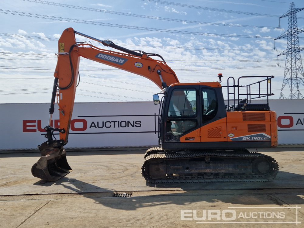 2022 Doosan DX140LC-7 - Excavadora de cadenas: foto 2 2022 Doosan DX140LC-7 - Excavadora de cadenas: foto 2