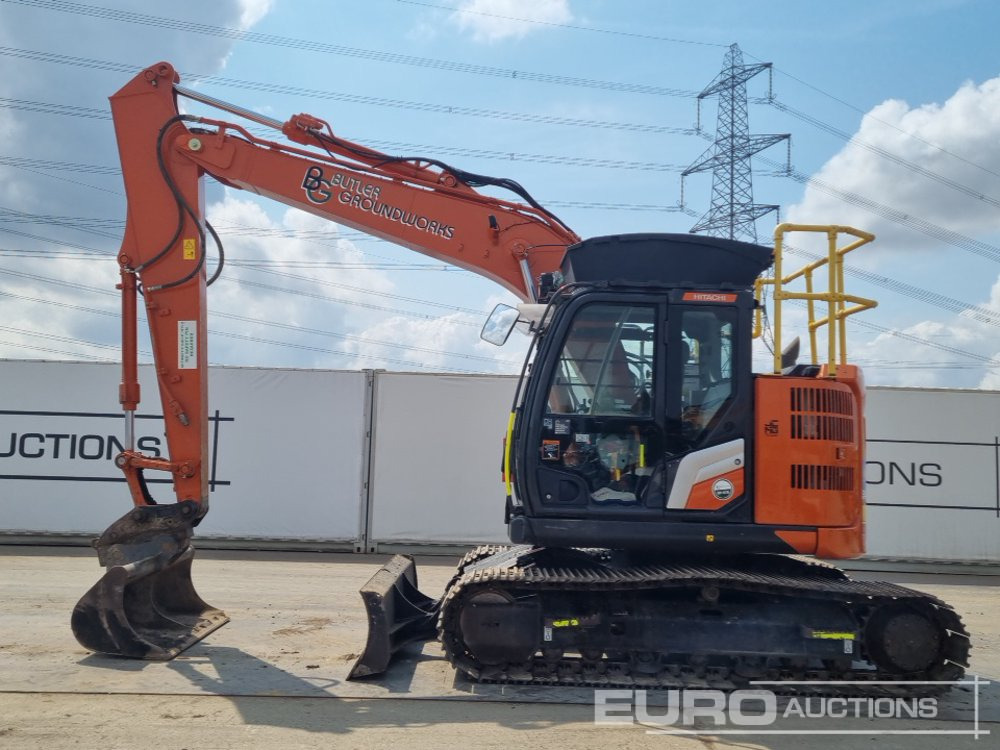 2022 Hitachi ZX135USBL-7 - Excavadora de cadenas: foto 2 2022 Hitachi ZX135USBL-7 - Excavadora de cadenas: foto 2