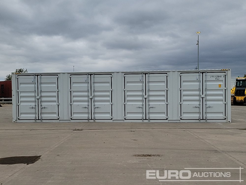 2025 40' x 8' High Cube Container, 4 Side Doors, 1 End Door (Cannot Be Reconsigned) - Contenedor marítimo: foto 2 2025 40' x 8' High Cube Container, 4 Side Doors, 1 End Door (Cannot Be Reconsigned) - Contenedor marítimo: foto 2