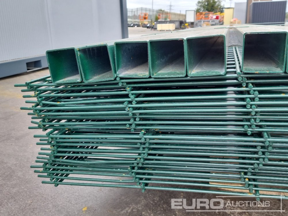Equipo de construcción 3m x 2.4m H/D Security Fencing, 6mm Double Wire, 20 Panels, 21 Posts: foto 13