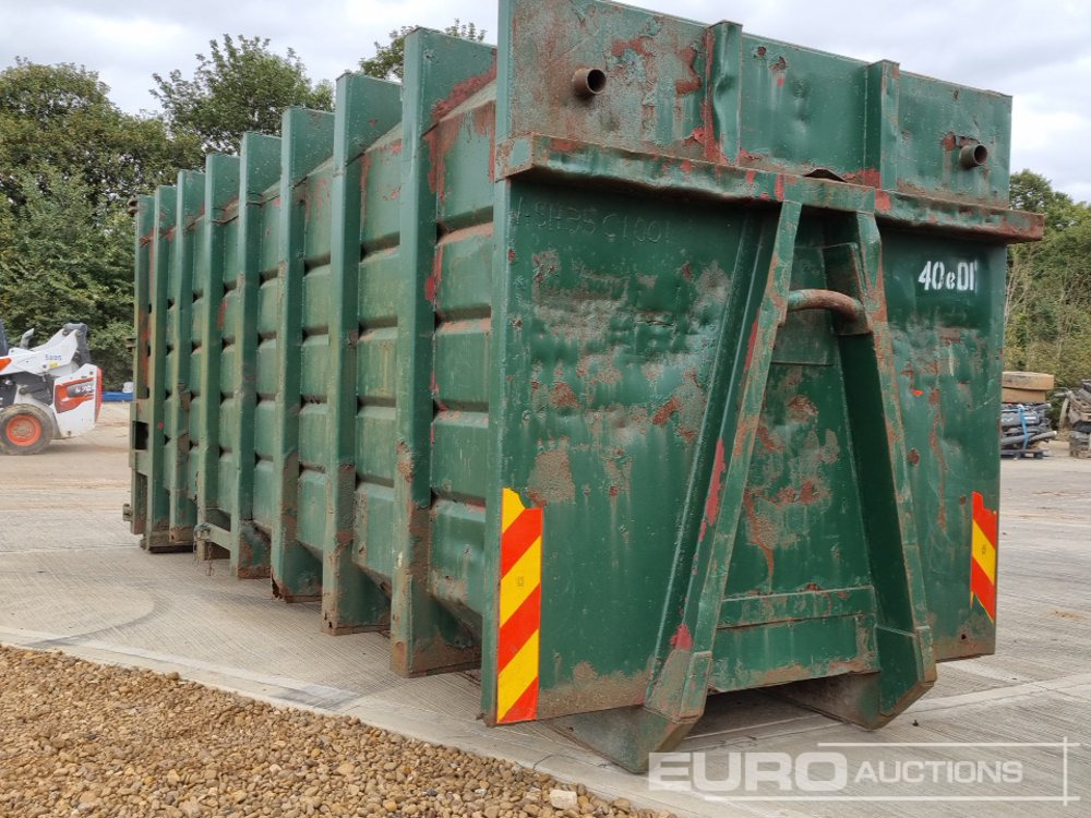 40 Yard Enclosed RORO Skip to suit Hook Loader Lorry - Contenedor de gancho: foto 3 40 Yard Enclosed RORO Skip to suit Hook Loader Lorry - Contenedor de gancho: foto 3