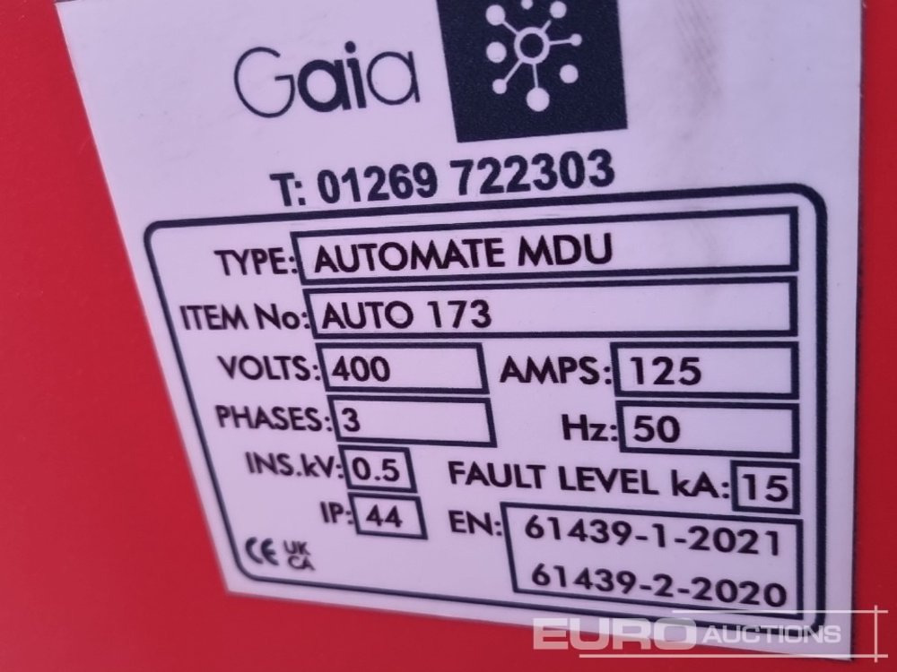 Equipo de construcción 400 Volt Distributing Boxes (5 of): foto 13 Equipo de construcción 400 Volt Distributing Boxes (5 of): foto 13