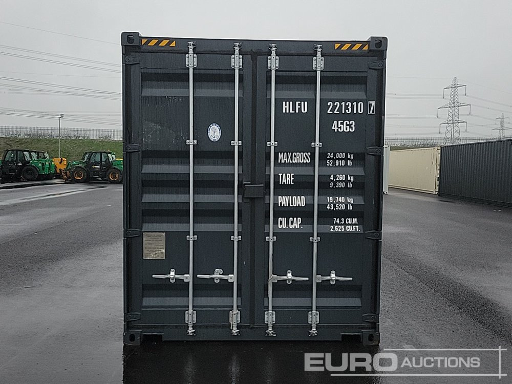 Contenedor marítimo 40ft HC container, 4 side doors, 1 end door (Cannot Be Reconsigned): foto 8