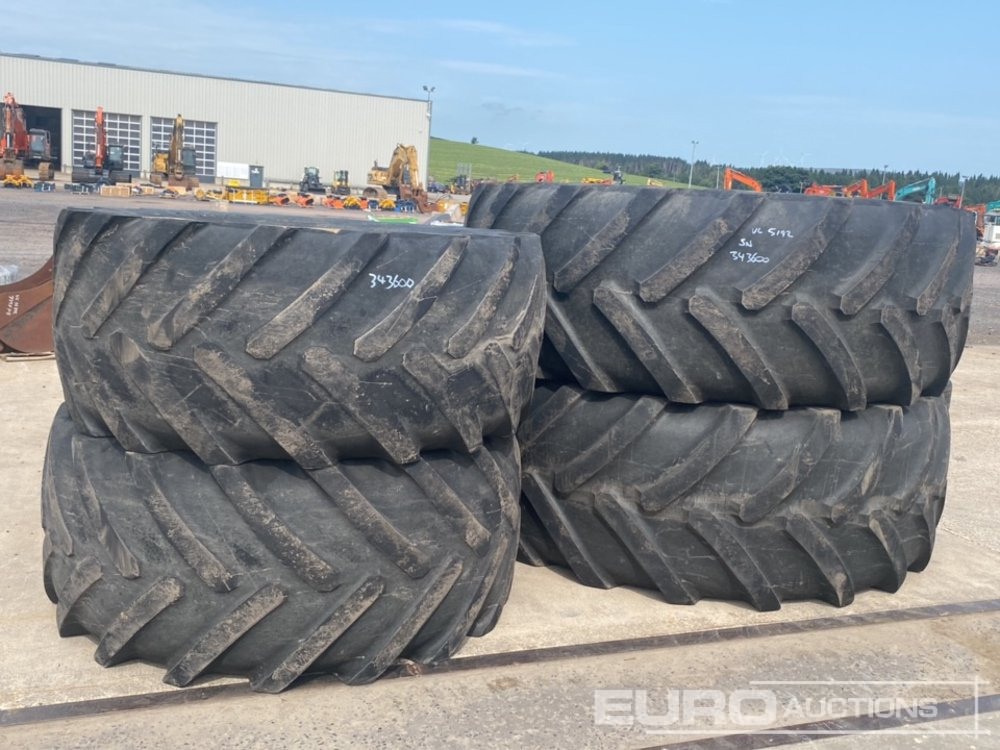 710/70R42 Michelin Tyres (2 of) & 600/70RR28 Michelin Tyres (2 of) - Neumático: foto 1 710/70R42 Michelin Tyres (2 of) & 600/70RR28 Michelin Tyres (2 of) - Neumático: foto 1