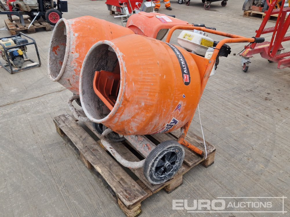 Altrad Minimix 150 Petrol Cement Mixer, Honda Engine (Spares). 110Volt Cement Mixer - Hormigonera: foto 1 Altrad Minimix 150 Petrol Cement Mixer, Honda Engine (Spares). 110Volt Cement Mixer - Hormigonera: foto 1