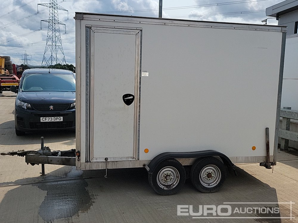 Bradley Single Axle Box Trailer, Oil Extraction Unit, Electric Motor, 120 Gallon Tank (2 of) - Remolque porta maquinaria: foto 2 Bradley Single Axle Box Trailer, Oil Extraction Unit, Electric Motor, 120 Gallon Tank (2 of) - Remolque porta maquinaria: foto 2
