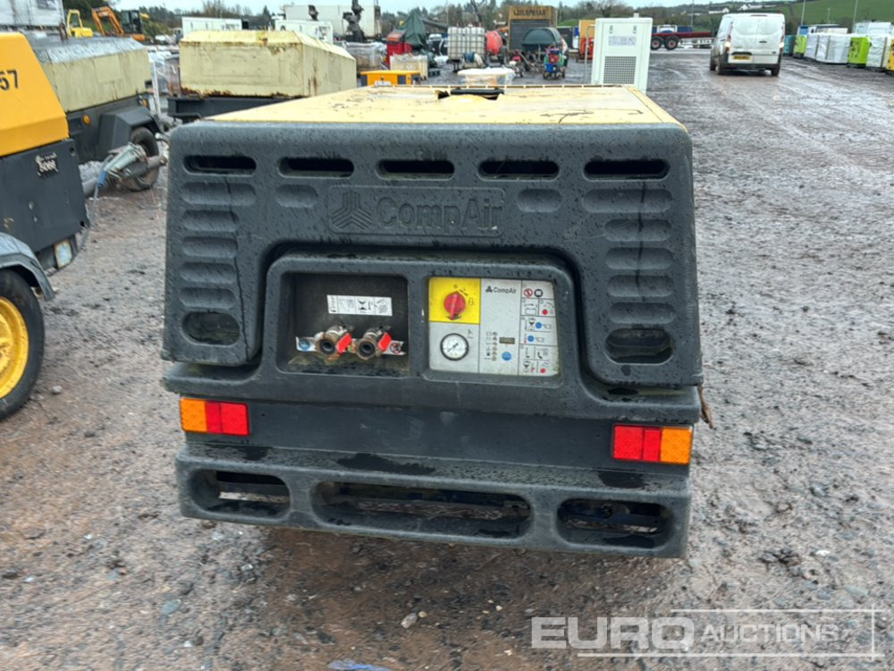 Compair Single Axle Diesel Compressor, Kubota Engine - Compresor de aire: foto 4 Compair Single Axle Diesel Compressor, Kubota Engine - Compresor de aire: foto 4