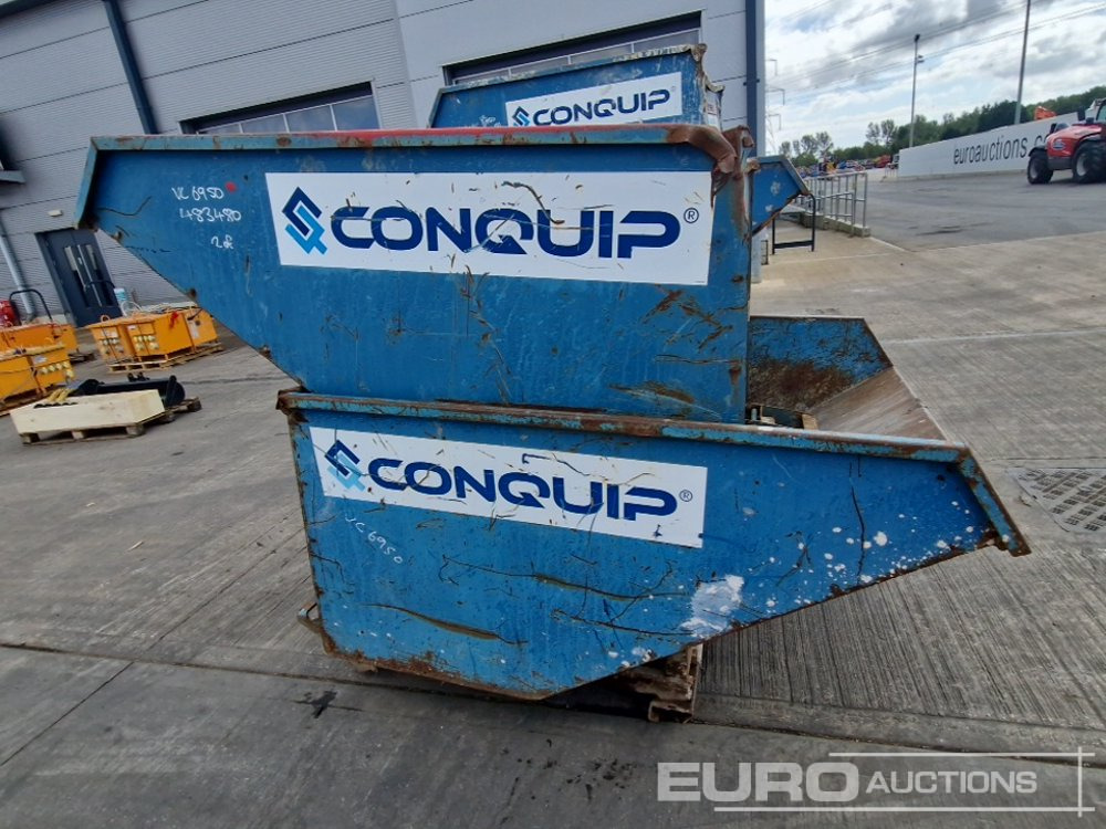 Conquip Tipping Skip to suit Forklift (2 of) - Contenedor basculante: foto 2 Conquip Tipping Skip to suit Forklift (2 of) - Contenedor basculante: foto 2