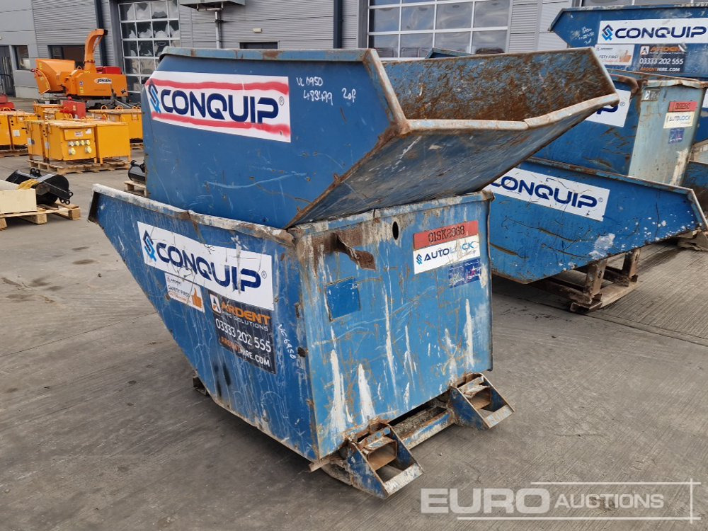 Conquip Tipping Skip to suit Forklift (2 of) - Contenedor basculante: foto 3 Conquip Tipping Skip to suit Forklift (2 of) - Contenedor basculante: foto 3